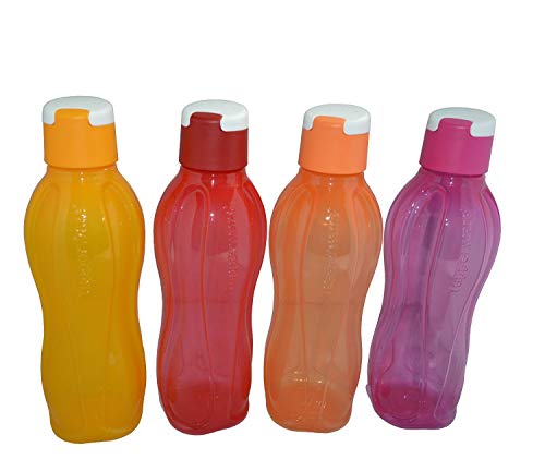 tupperware kids water bottle - Tupperware TP-380-T750 Aquasafe Sports Water Bottle (Flip Top 750ml, 2 Pcs)