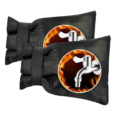 Outdoor Faucet Covers for Winter Freeze Protection, Reusable Hose Bib Covers Outside Waterproof Spigot Insulation Cover Socks for Winter?2 Packs