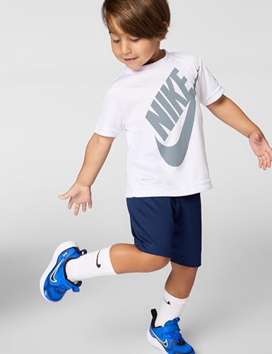Image of Nike Boys' Dri-FIT Sportswear T-Shirt and Mesh Shorts 2-Piece Outfit Set
