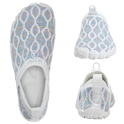 Image of WateLves Barefoot Water Shoes Women Men Minimalist Comfortable Walking Shoes Beach Outdoor Running Sneakers
