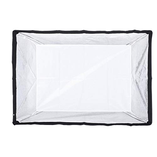 Boite a lumiere 80x120 cm Quadralite Bowens avec double diffuseur premium - 5