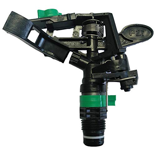 'Arroseur agricole 1/2 sectorielle en plastique Arroseur de chocs économie agricole de débit, filetage mâle