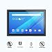 PULEN [2-Unidades] Lenovo Tab M10 Protector de Pantalla, Vidrio Cristal Templado [2.5d...
