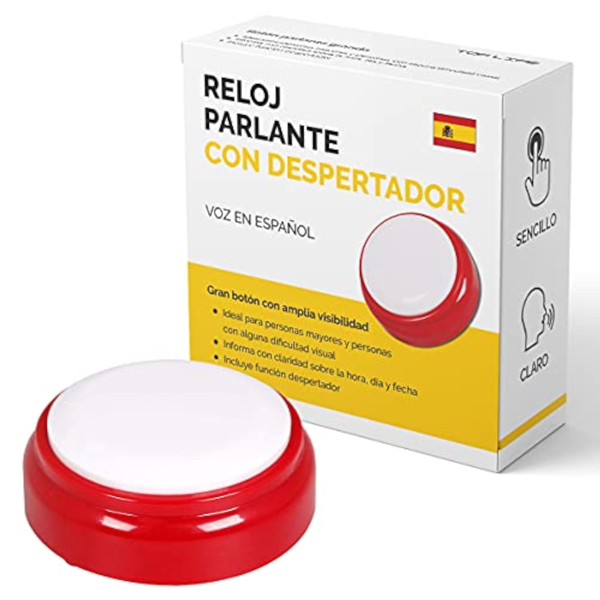 Spanish Talking Clock for Visually Impaired