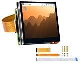 3.5inch DSI Capacitive Touch Display, Compatible with Raspberry Pi 5/4/3B+ Series Boards, 5-Point Touch, 640 × 480 Pixels, IPS Display Panel, 170° Wide Viewing Angle