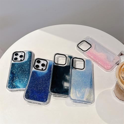 Coque iPhone 16 paillettes liquides le cadeau scintillant idéal - 7