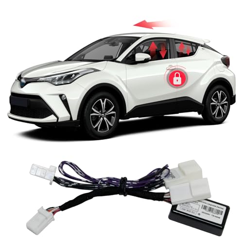 Forten Kingdom Intelligent Car Window & Sunroof Closer and Door Auto Lock/Unlock Module for Toyota CH-R 2018-2022, Remote to Roll Up Down Windows Upgrade, Plug and Play Installation