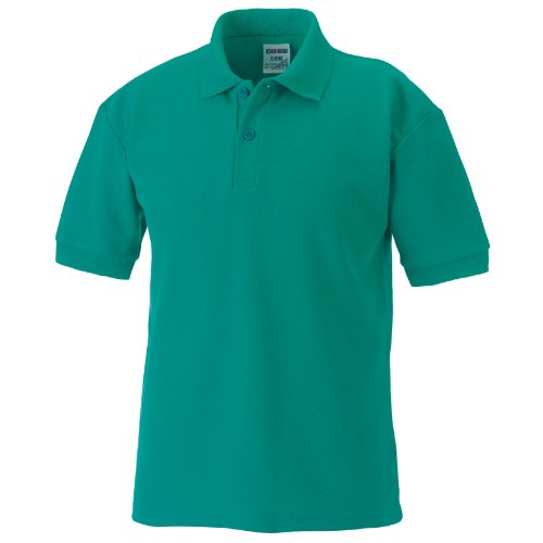 Preisvergleich Produktbild Jerzees Schoolgear Kinder Pikee Polo Shirt (3-4 Jahre) (Flaschengrün)