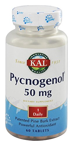Kal 50 Mg Pycnogenol Tablets, 60 Count #TOP1