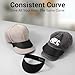 Classicseali 4pcs Hat Bender,Easy Snap Hat Curver Tool, 9 Adjustment Ranges, Plastic Hats Bender Brim, Suitable for All Types of Cap Brims, Including New Age Caps and Baseball Caps, Black