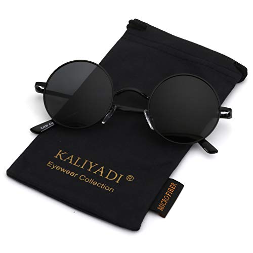 KALIYADI Polarized Round Sunglasses for Men & Women