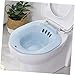 TOYANDONA Bidet Toilet Seat Bidet Pregnant Women Wash Basin Sitz Bath Toilet Disabled Bidet Pregnant Woman Plastic Postpartum Bath Chair Blue Sitz Bath Folding Toilet