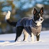 Pomppa Jumppa Fleecejacke für Hunde, 48 cm, Graphit