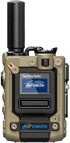 M8 Walkie Talkie with Unlimited Range Over 4G LTE, Lifetime Free,...