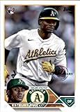 2023 Topps 582 Montgomery Club #650 Esteury Ruiz Oakland Athletics Rookie Baseball Card - Sportscard Superstore