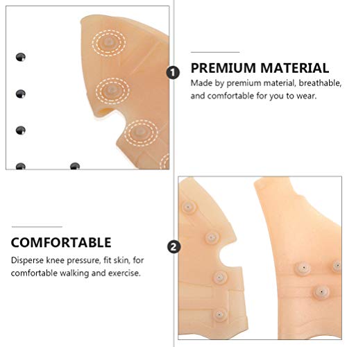 BESPORTBLE 2 Pares Joelheira Esportiva Joelheira Profissional Joelheira Suporte de Manga de Compress
