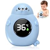 Thermomètre de Bain Numérique pour Bébé, Capteur De Température D'eau De Baignade Pour Bébé Digital, étanche, Température de Confort Idéal pour Les Nouveau-nés, Les Tout-petits