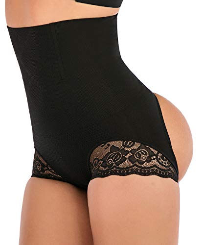 FUT Women's Butt Lifter Shaper Seamless Tummy Control Hi-Waist Thigh Slimmer