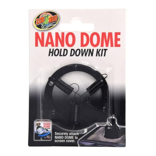 Zoo Med Hold Down Kit for Nano Dome,black