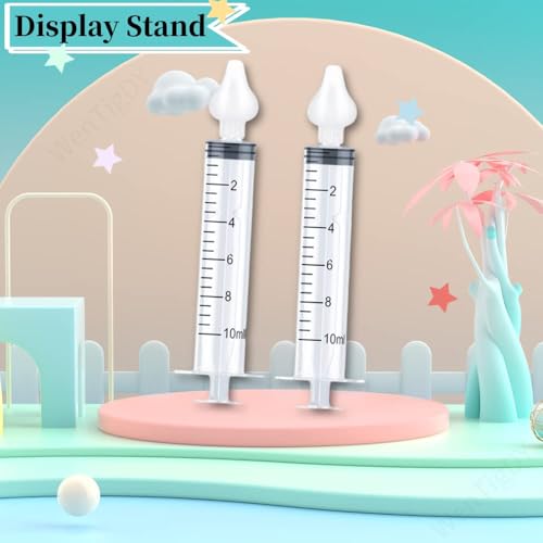 Image of Nasal Irrigator for Baby,Syringe Nasal Irrigator,10ml Nasal Irrigator Portable Infant Nose Cleaner Nose Aspirator for Baby Fast All Natural Relief-Nasal Irrigation /Nasal Spray（White）