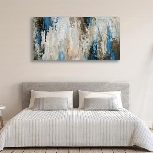 Tableau abstrait moderne gris de qualité supérieure art sur toile KADING - 4