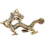 Représentante des Chinois : cette figurine de dragon est représentative de l'animal de bon augure des Chinois, symbolisant la puissance, la noblesse, le bon augure et le succès.