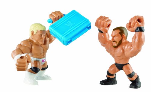 WWE Rumblers Slam City Randy Orton and Dolph Ziggler with Briefcase Figure (2-Pack)