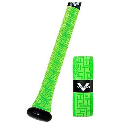 Vulcan Sporting Goods Co. 1.00mm Bat Grip, Optic Green (V100-GRN)