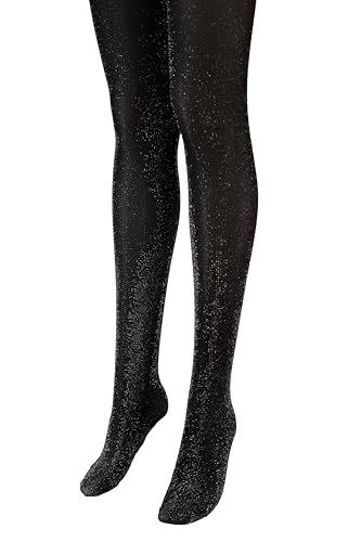 sexy black or grey glitter sparkly shimmery 60D tights stockings pantyhose leggings for women one pair Christmas