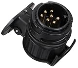 SIXTOL Adapter | Adaptateur de Prise d’attelage 13-7 Broches | Connecteur Universel Voit...
