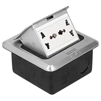Ground Sockets, Damping 13A Floor Socket Embedded for Electrical Equipments