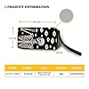 TOADDMOS Skull and Eye Print Ladies Purse Fashion Long Clutch Bag PU Leather Zip Womens Wallet Coin Card Holder Phone Organizer Wrislet Wallet Purse #1