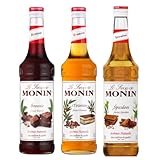 Lote de siropes gourmet - Brownie, Tiramisú, Speculos - 3x70cL