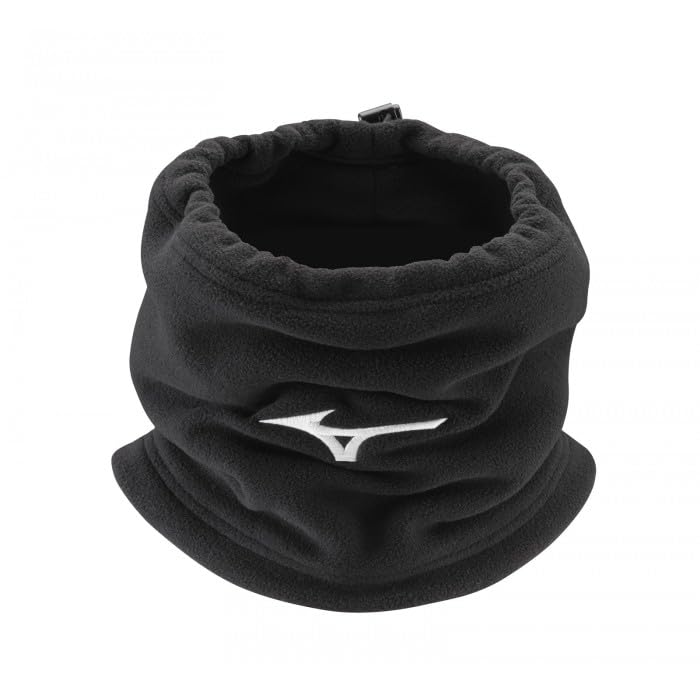 Snood MIZUNO contra el viento invernal braga elástica negra adultos
