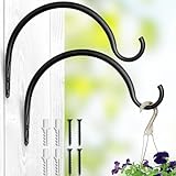 AJART Hanging Plant Hanger Outdoor: 5.5-Inch Bird Feeder...