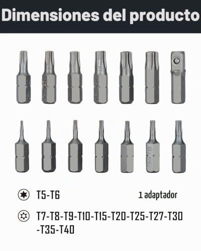 Puntas Torx con seguro 12 Imagen adicional