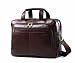 Samsonite Colombian Leather Top Loader Briefcase, Brown, One Size