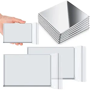 50 Pieces Emergency Mylar Thermal Blankets Emergency Foil Blankets Survival Reflective Thermal Foil Blanket for Outdoors, Hiking, Survival, Marathons or First Aid, 51 x 83 Inches