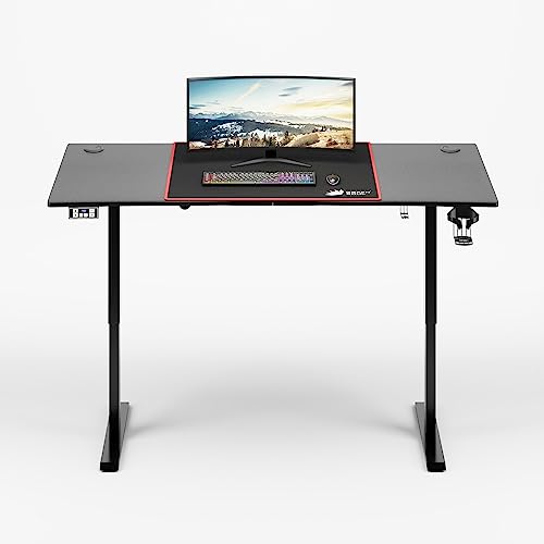 Green Soul Surface Multipurpose Desk Electric Height Adjustable Computer Office Gaming Table |Engineered Wood Powder Coated Metal... - Image 3
