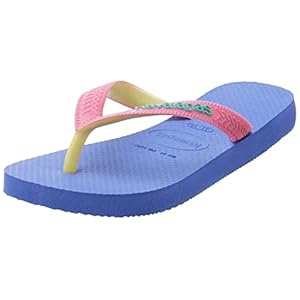 Havaianas – Top Mix, Chanclas Cómodas, Duraderas y Ligeras, Tiras Bicolor con la Bandera de Brasil, Suela Antideslizante, Adultos Unisex