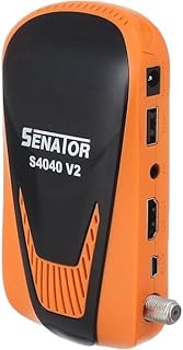 جهاز استقبال تلفزيون ميني HD 4040 V2 من سيناتور، موالف رقمي مع جهاز تحكم عن بعد اصدار 2025