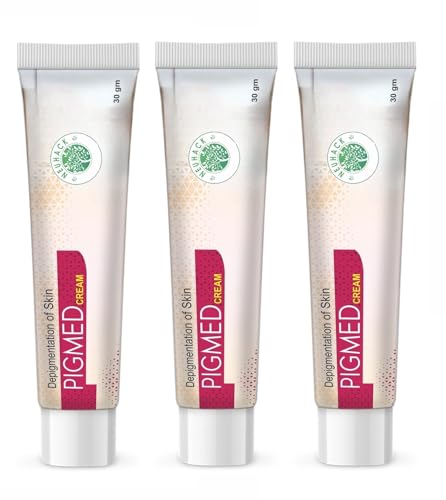 Image of Pigmed Cream for Pigmentation removal, dark spots, acne pimple marks | Ayurvedic depigmentatio(30gm each)(Pack of 3)