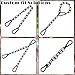 Black Swing Hanging Chain Kit – 2Pcs 44