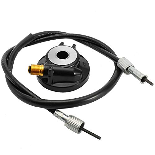 Akozon Przekładnia napędu tachometr przekładnia napędowa kabel przekładnia prędkościomierz kabel przekładnia skuter napęd części motorowane tachometr kabel 50 skuter części wydajności 12