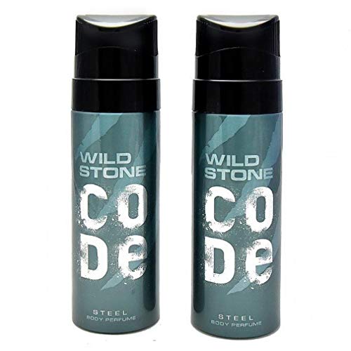 Wild Stone Code Steel Perfume, 120ml (Pack of 2)