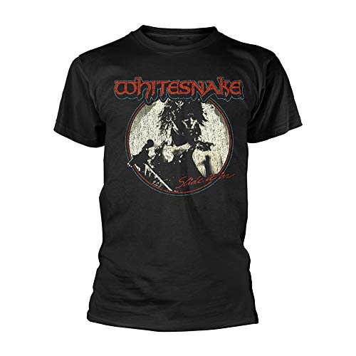 T-shirt Whitesnake Slide confection supérieure style rock unisexe