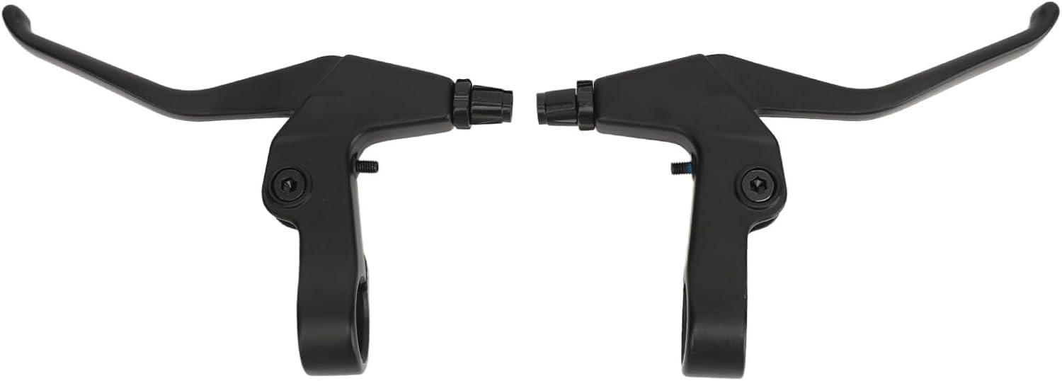 Bike Disc Brake Set, Bike Brake Lever, Bike Brake Handlebar, Aluminum Alloy Front and Rear Caliper Brake Levers Kit with Cables for Road Bikes Mountain Bikes