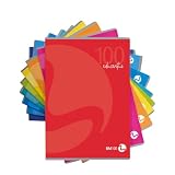 Bm – BeMore – Educentus 0122454 – Quaderno Didattico Formato A4 Per Disgrafia – Rigatura B – Righe Colorate Con Margini Evidenziati – Carta Da 100G/Mq – Colori Assortiti – Confezione 10 Pezzi