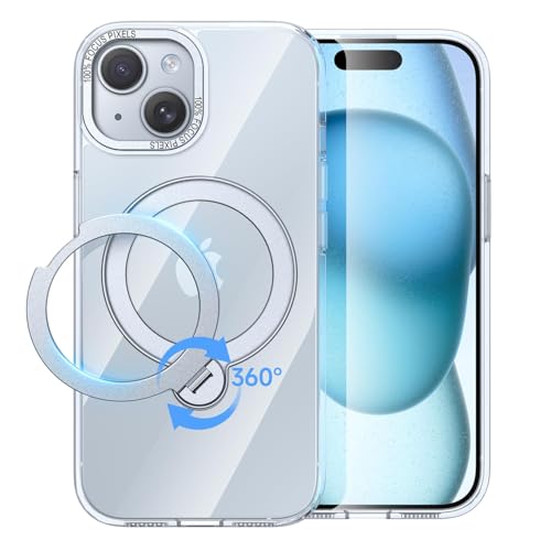 iPhone 12 �p �P�[�X 360�x��] �����O�t�� Magsafe ���C�����X�[�d �}�O�l�b�g �Ή� ��phone12 �X�}�z�P�[�X VIGEXON �A�C�t�H��12 �g�уP�[�X �}�O�Z�[�t ���� �y�� �����ق�12 �J�o�[ �u�N���A�v