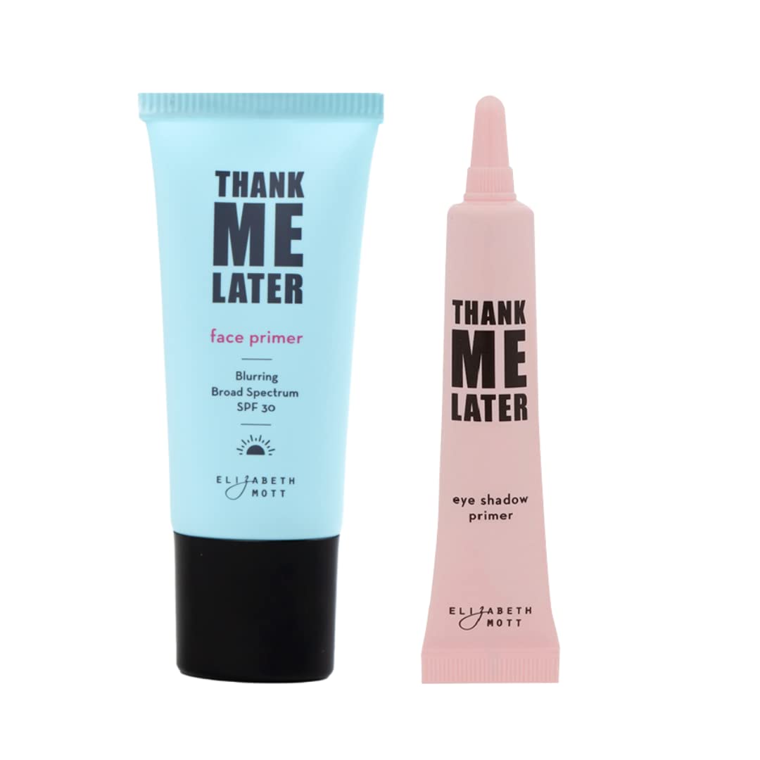 Thank Me Later Eye Primer AND Blurring Face Primer with SPF30 Set | Cruelty-Free and Paraben-Free
